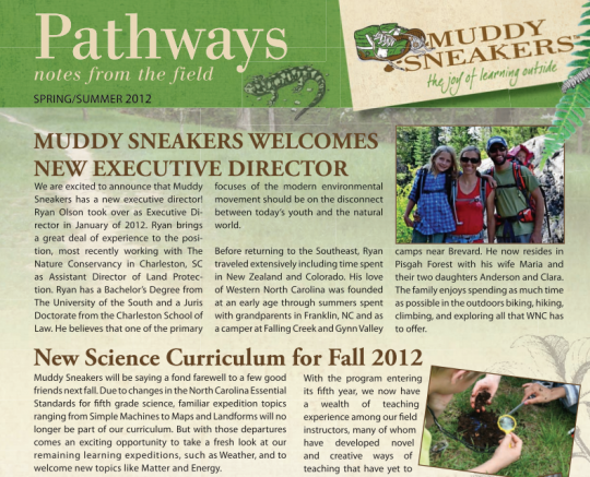 muddy-sneakers-pathways-newsletter-2012-spring-summer