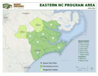 Eastern NC map