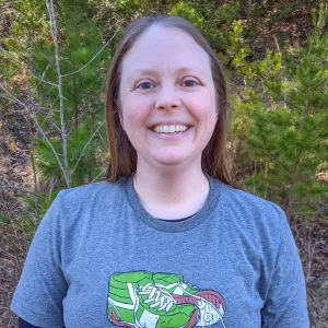 Headshot of Erica Brown, smiling at the camera