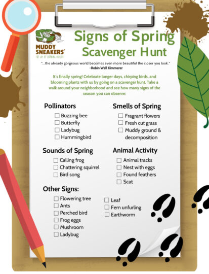 Signs of Spring Scavenger Hunt