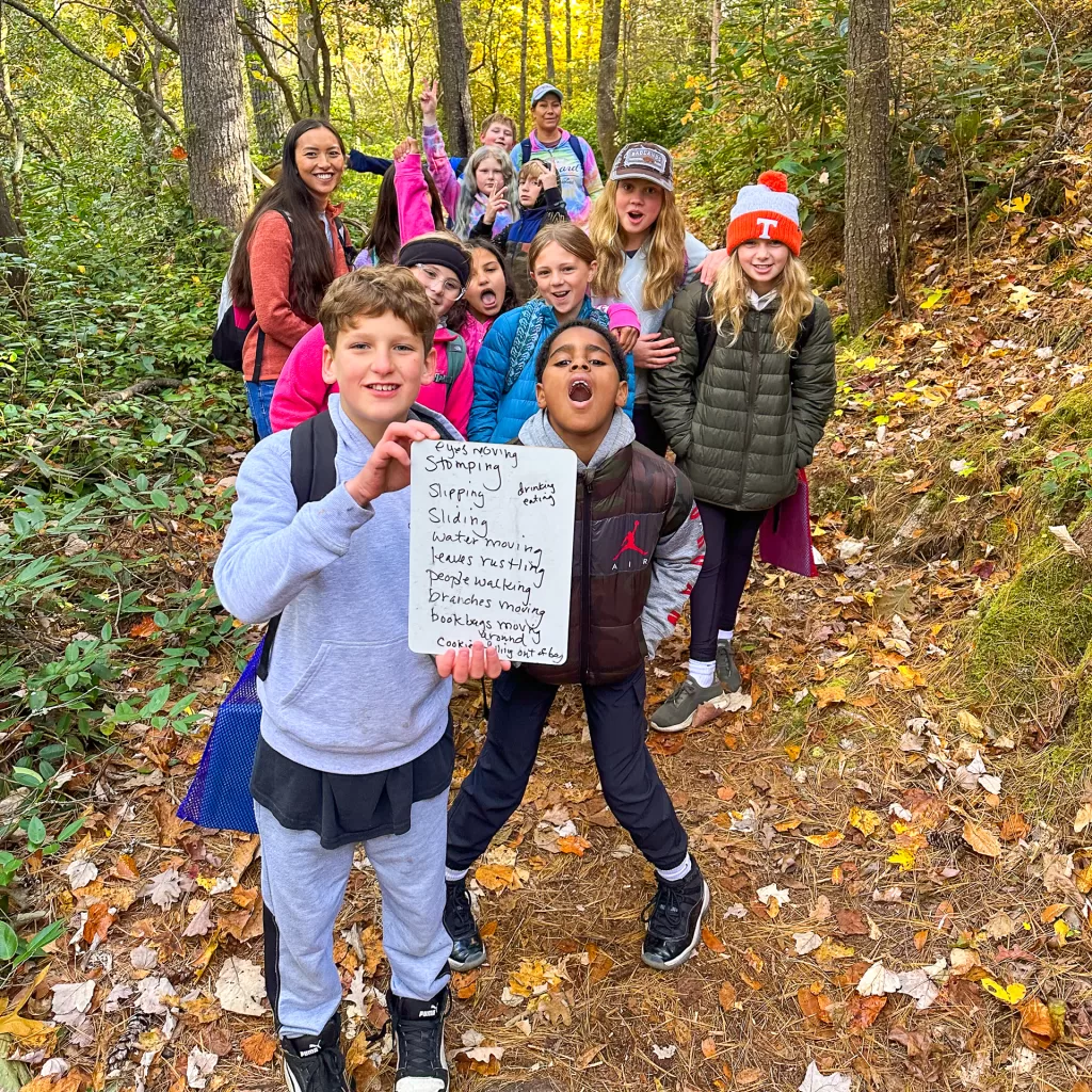 2023-24 school year Muddy Sneakers field trips.