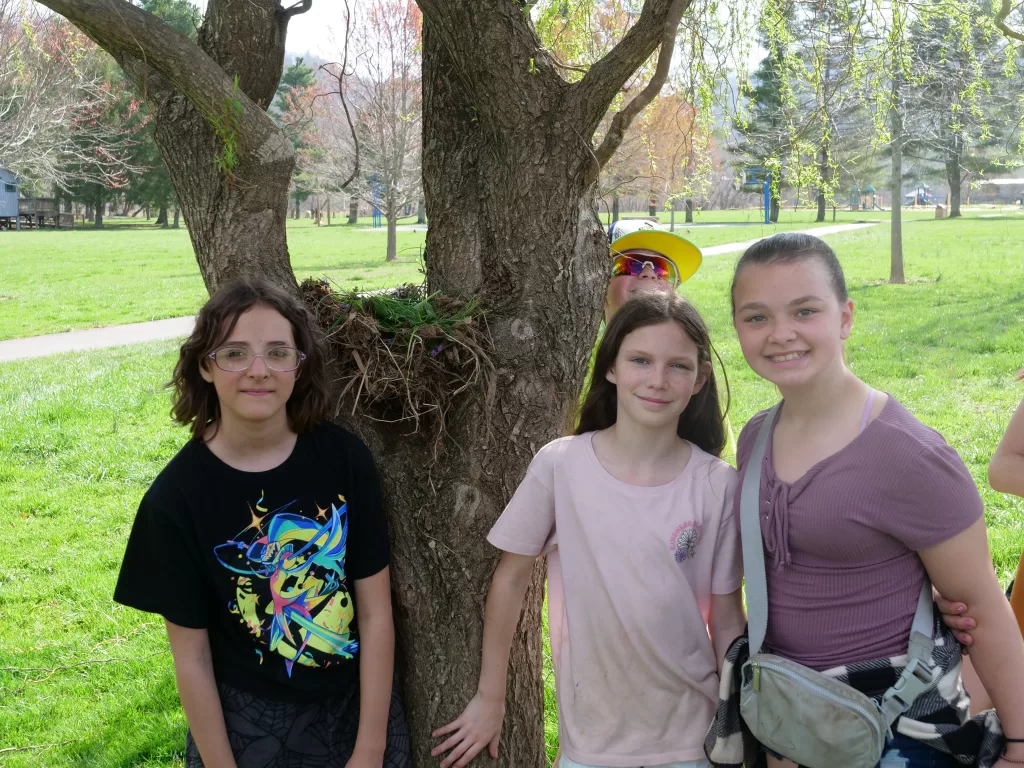 A day outside with Muddy Sneakers is full of hands-on activities that show students real-life applications of the lessons learned in class.