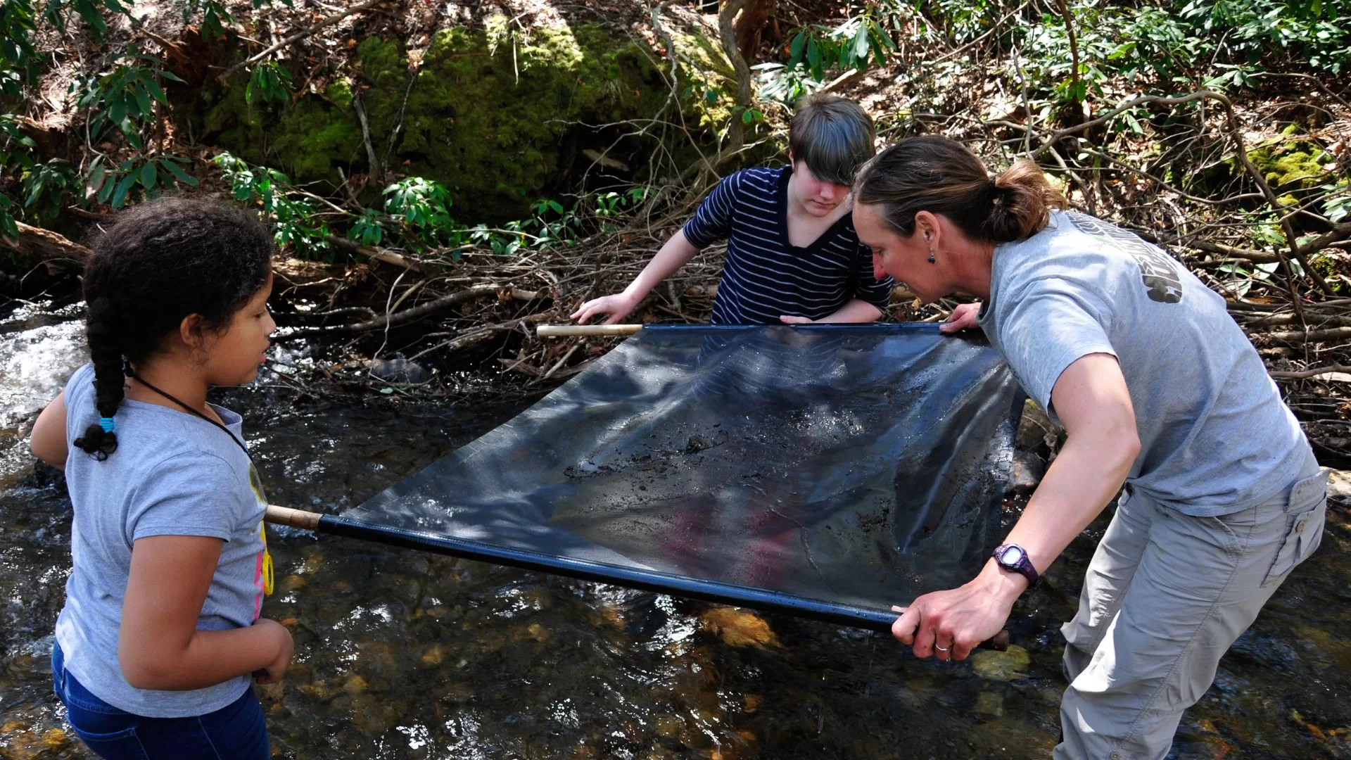 During Hydrosphere: The Flow of Life, students explore water, currents, and quality