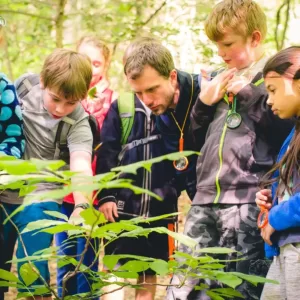 During Plants & Terrestrial Ecosystems programs, students become botanists.